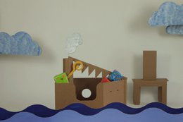 Cardboard Boat