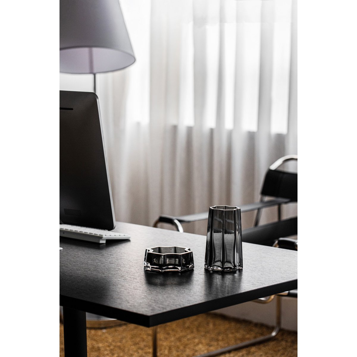 Moderno-Classico Vaso di lusso, design elegante, LENOX 30 Grigio