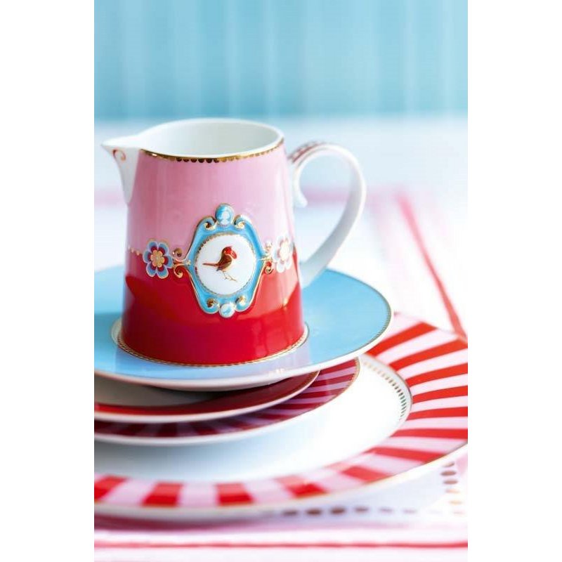 Bowl Love Birds Medallion Red 15cm