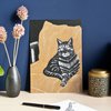 Poster | Katze auf Kissen