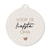 Kersthanger voor de liefste oma