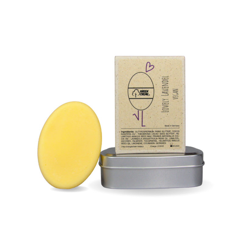 VEGAN Lovely Lavender - crema de manos vegana sólida - 30 gramos