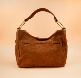 Camel MIKI CITY soft tote bag