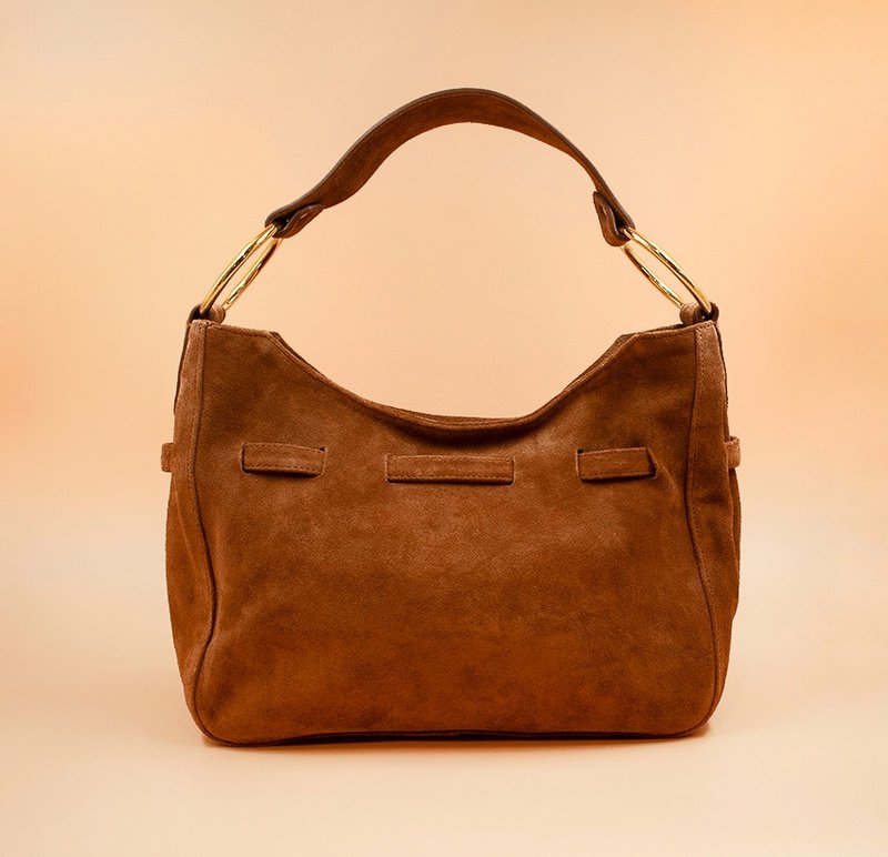 Camel MIKI CITY soft tote bag