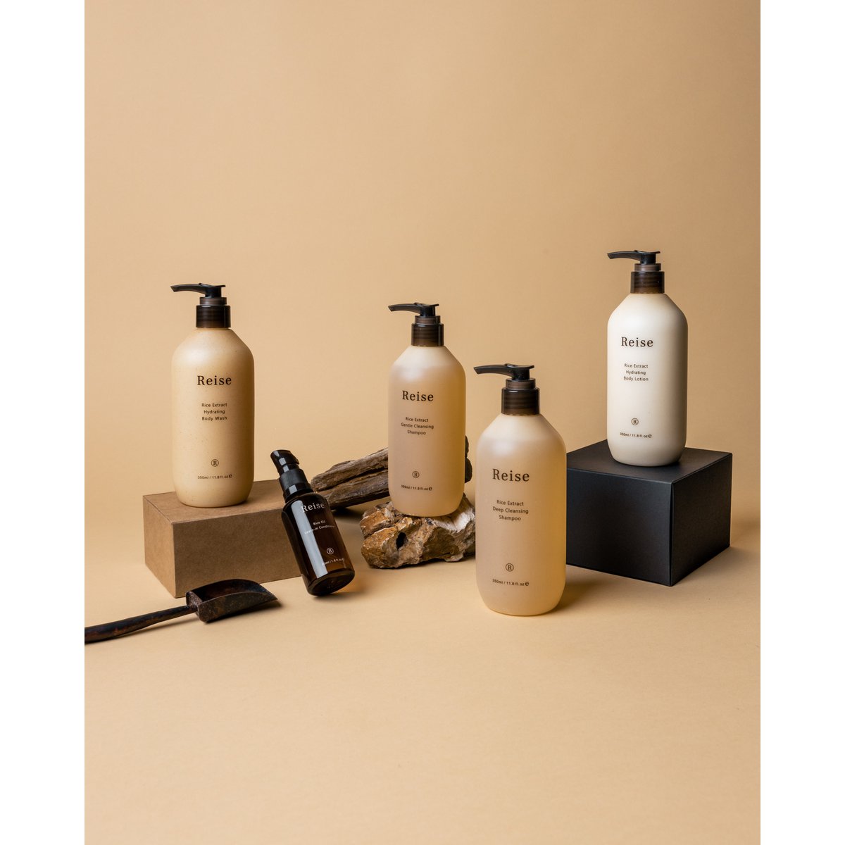 Risekstrakt dybderensende shampoo