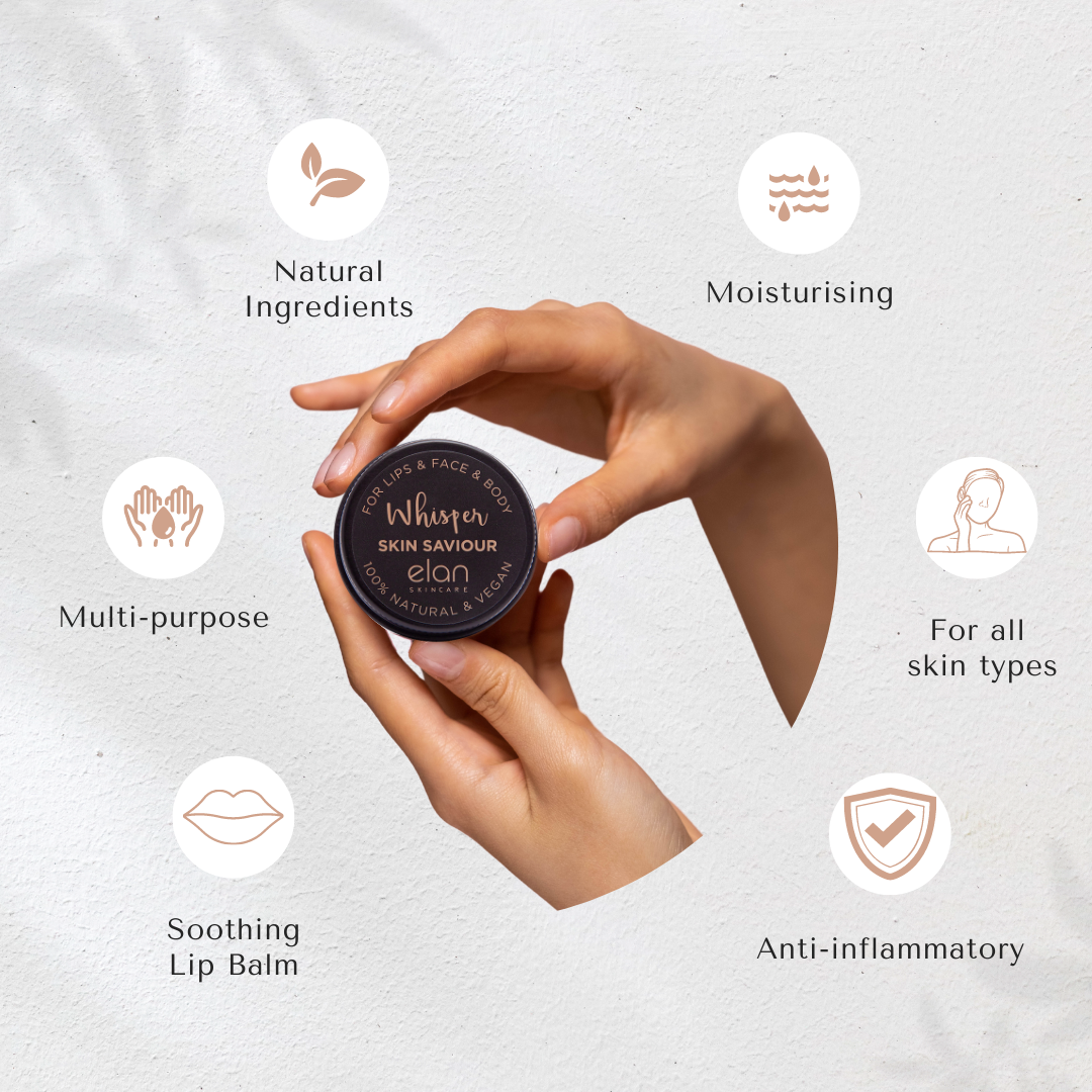 ELAN WHISPER SKIN SAVIOR PER LABBRA E PELLE SECCA, 20ML