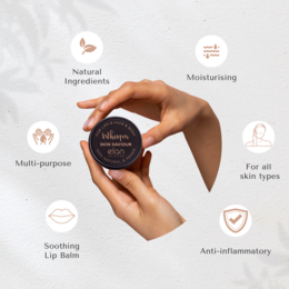 ELAN WHISPER SKIN SAVIOUR FOR LIPS & DRY SKIN, 20ML