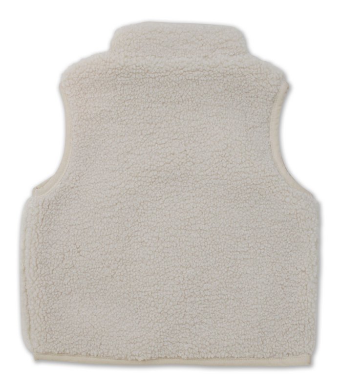 Teddy Weste Beige