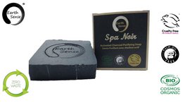 Organic Certified Spa Noir - Solid Soap met geactiveerde houtskool - 90G