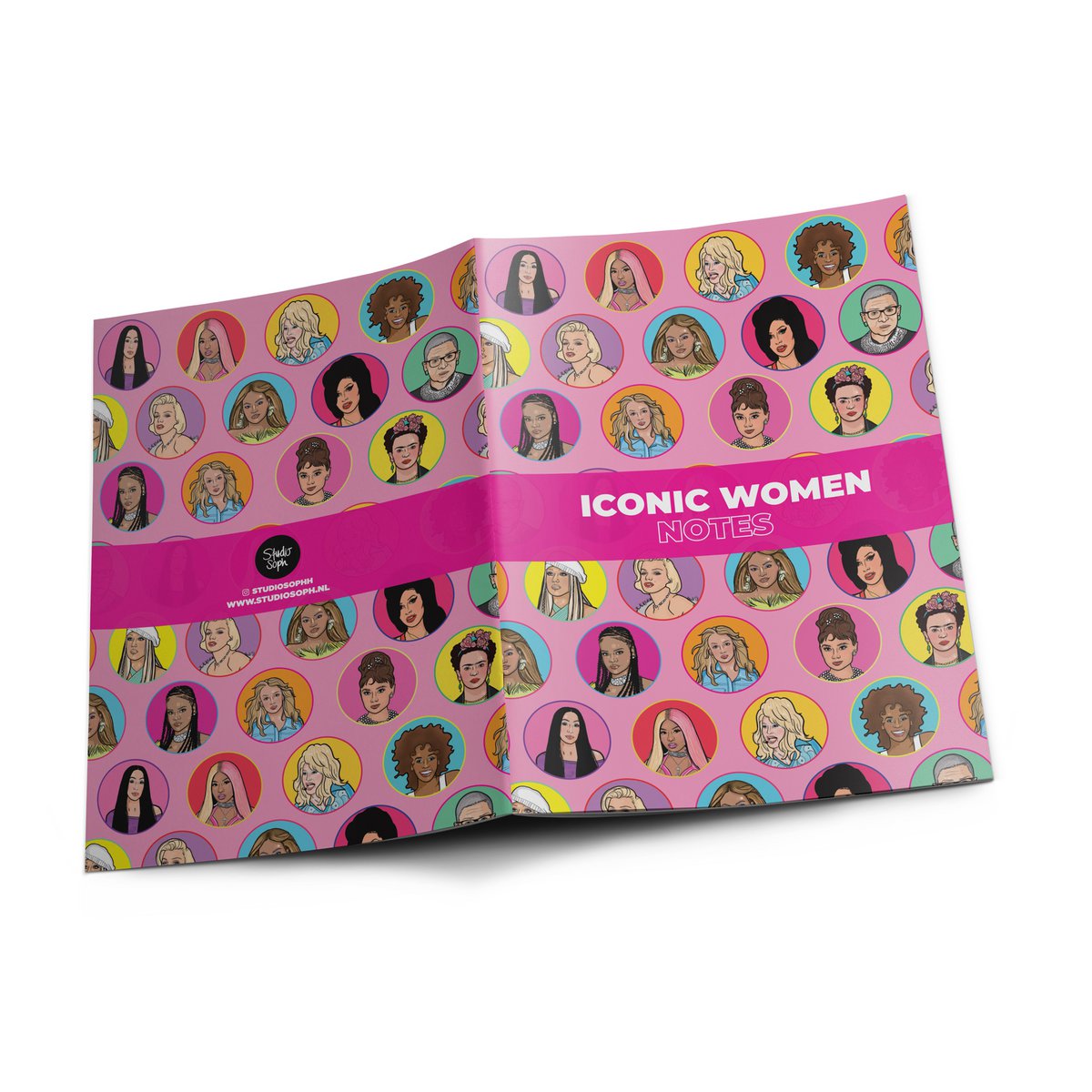 Iconic Women Notebook