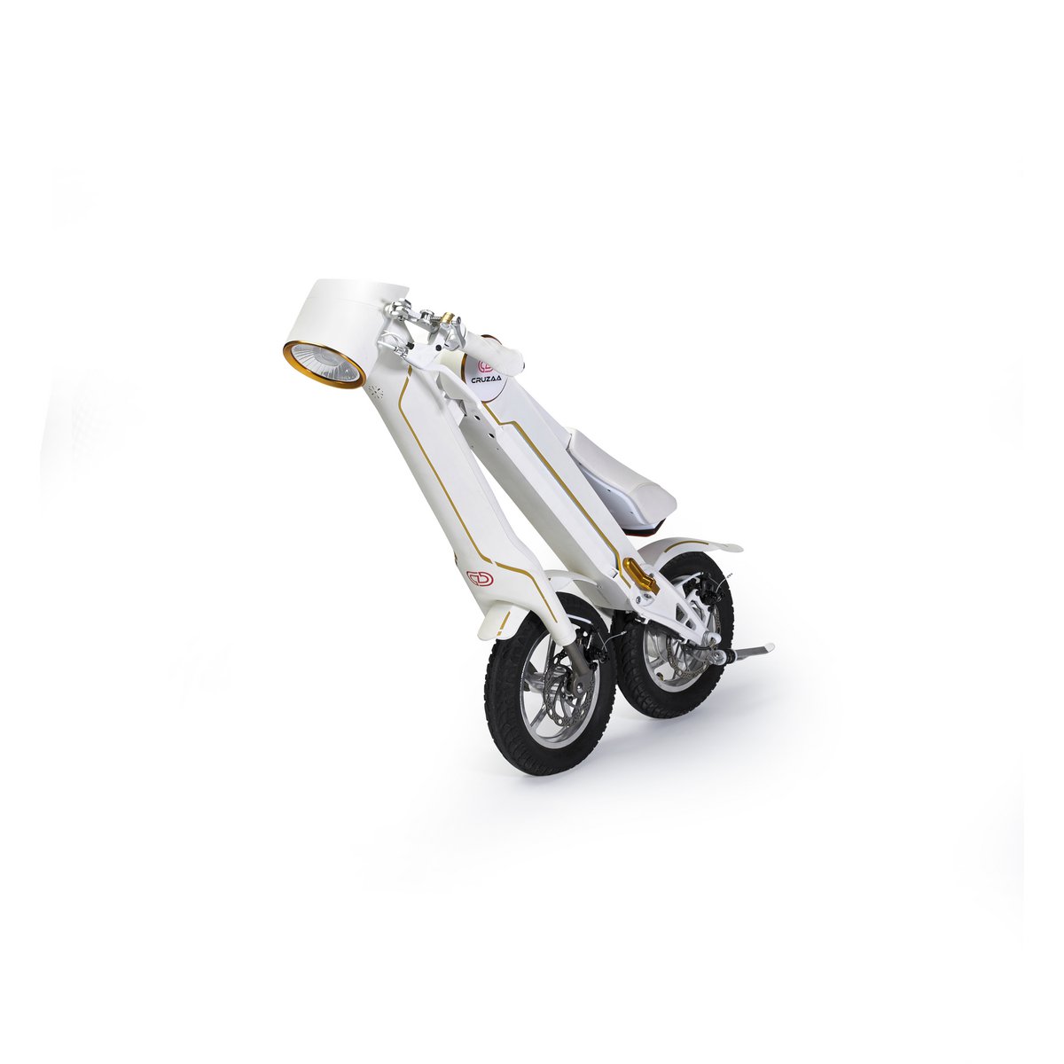 45 km Offizieller Cruzaa E Scooter Racing White Pro