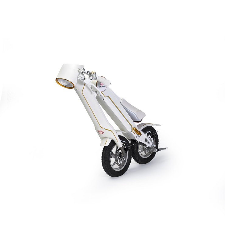 45 km officielle Cruzaa E Scooter Racing White Pro