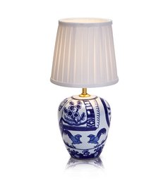 GÖTEBORG Table 1L 33cm Bleu / Blanc