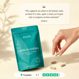 Ashwagandha Biologisch 120 capsules Frankrijk - stress & slaap