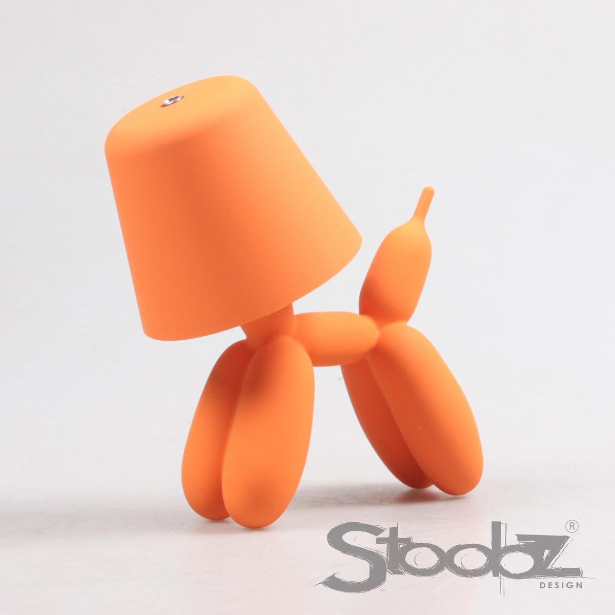 Balloon Dog LED Lampa stołowa 16x10x18 cm pomarańczowa