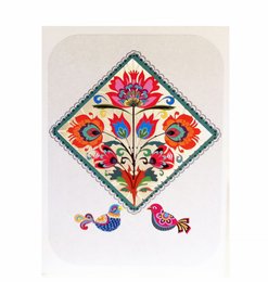 Cartes pour toujours Wenskaart à couteaux laser - Flower Diamond