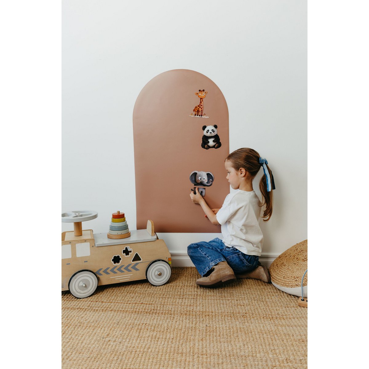 Magnetic board for children - Arche - Caramel