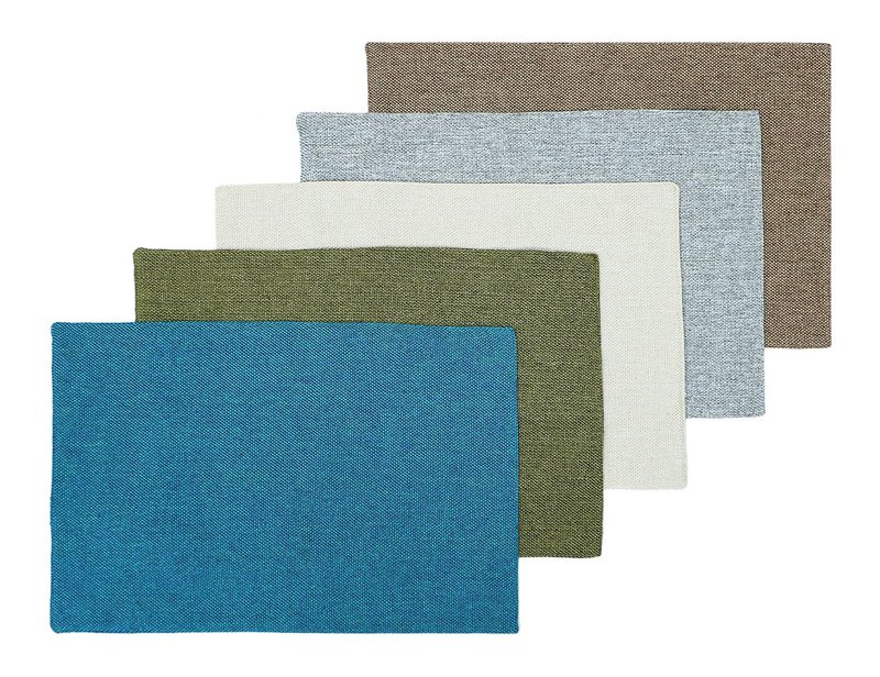 Dækkeservietter | Bord Jute Polyester Blend Heat | Sæt med 4