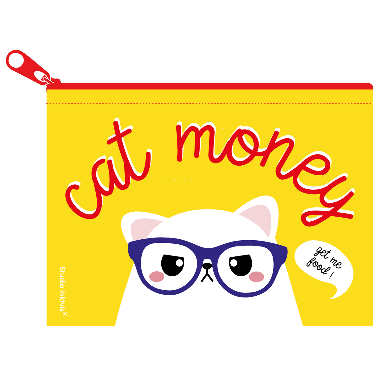 Mini Wallet Cat Money from Recycled Plastic
