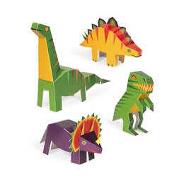 Dinosaurer papirlegetøj