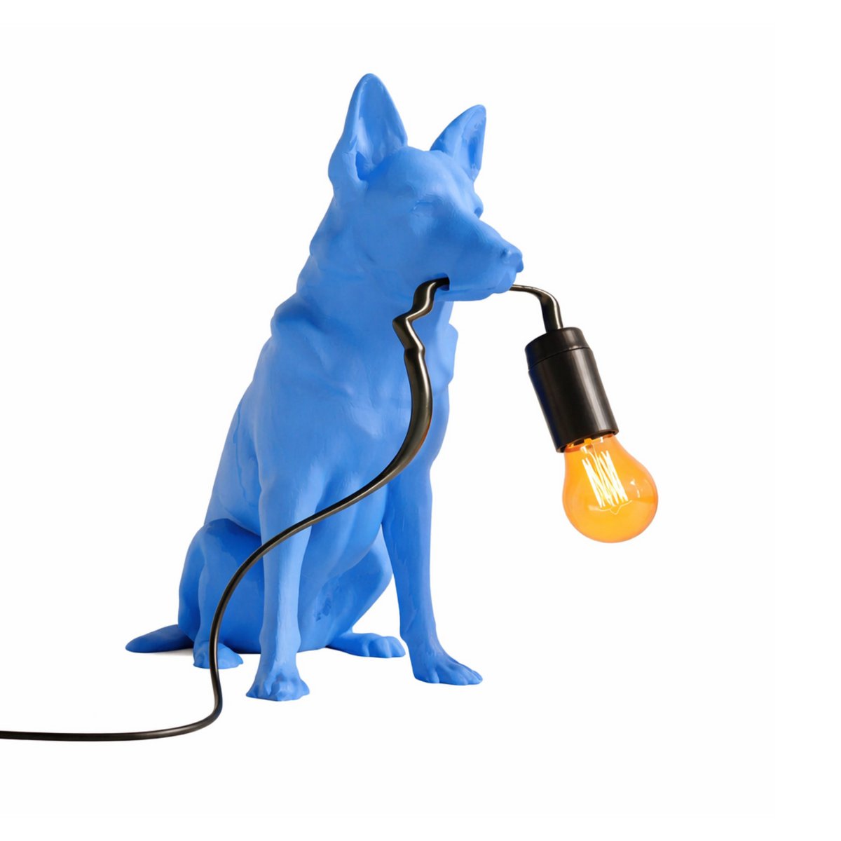 German Shepherd table lamp