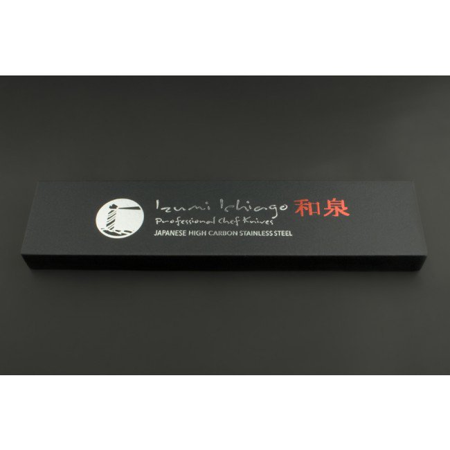 IZUMI ICHIAGO Santoku fish, meat and vegetable knife, Tecaran handle, "Professional Chef Knife"