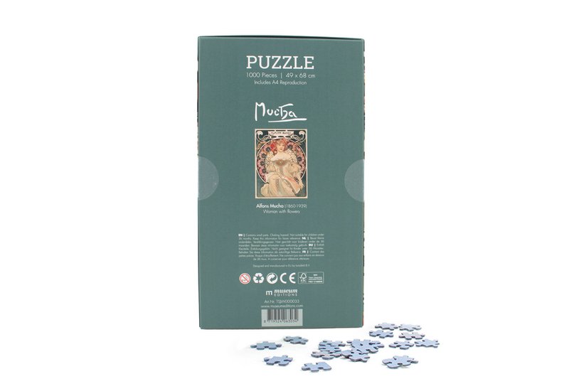 Puzzle 1000 Teile, Alfons Mucha