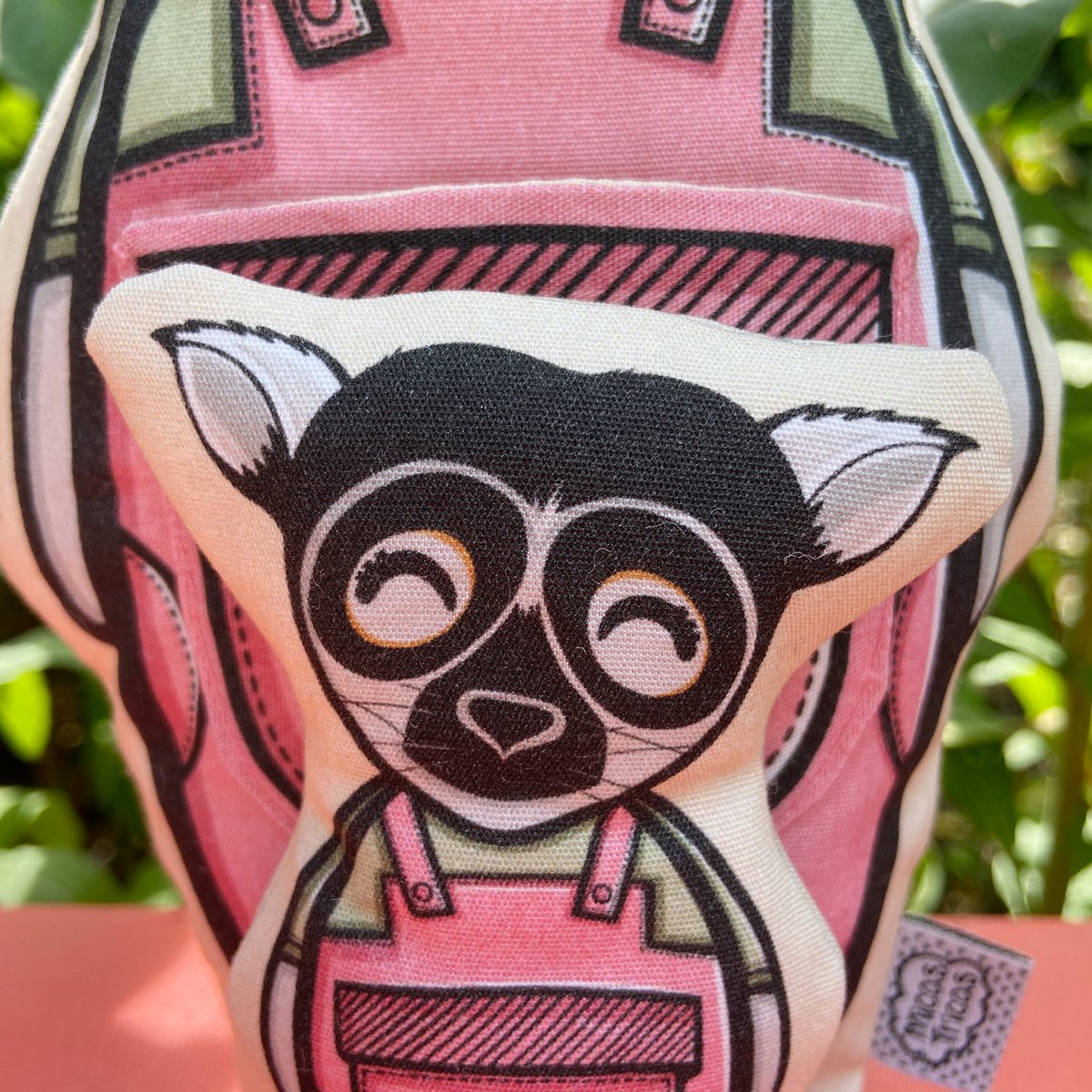 Ekologiczna miękka zabawka Lemur