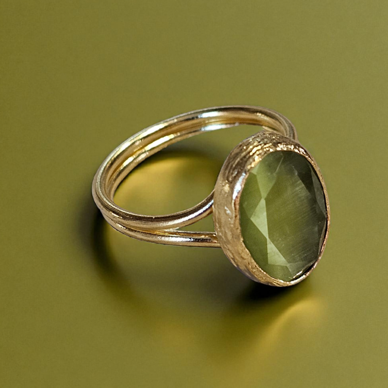 Anillo Resplandor Oliva