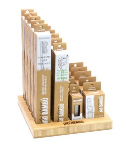 Aussteller der Dentallinie BioBambú Zero waste