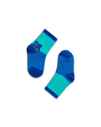 koaa – The Elephant “Guck-Guck” – Socks green/purple/navy