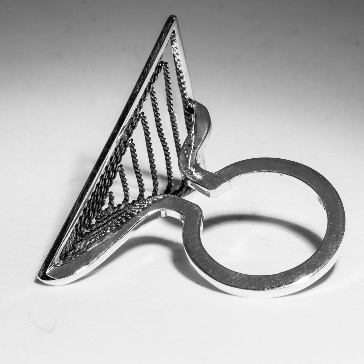 Anillo plano BlackMountain