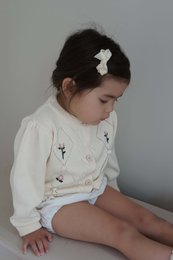 Bloomer in cotone con volant - Bianco classico