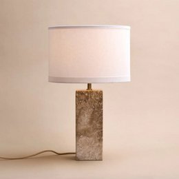 Lampada in travertino Rosie