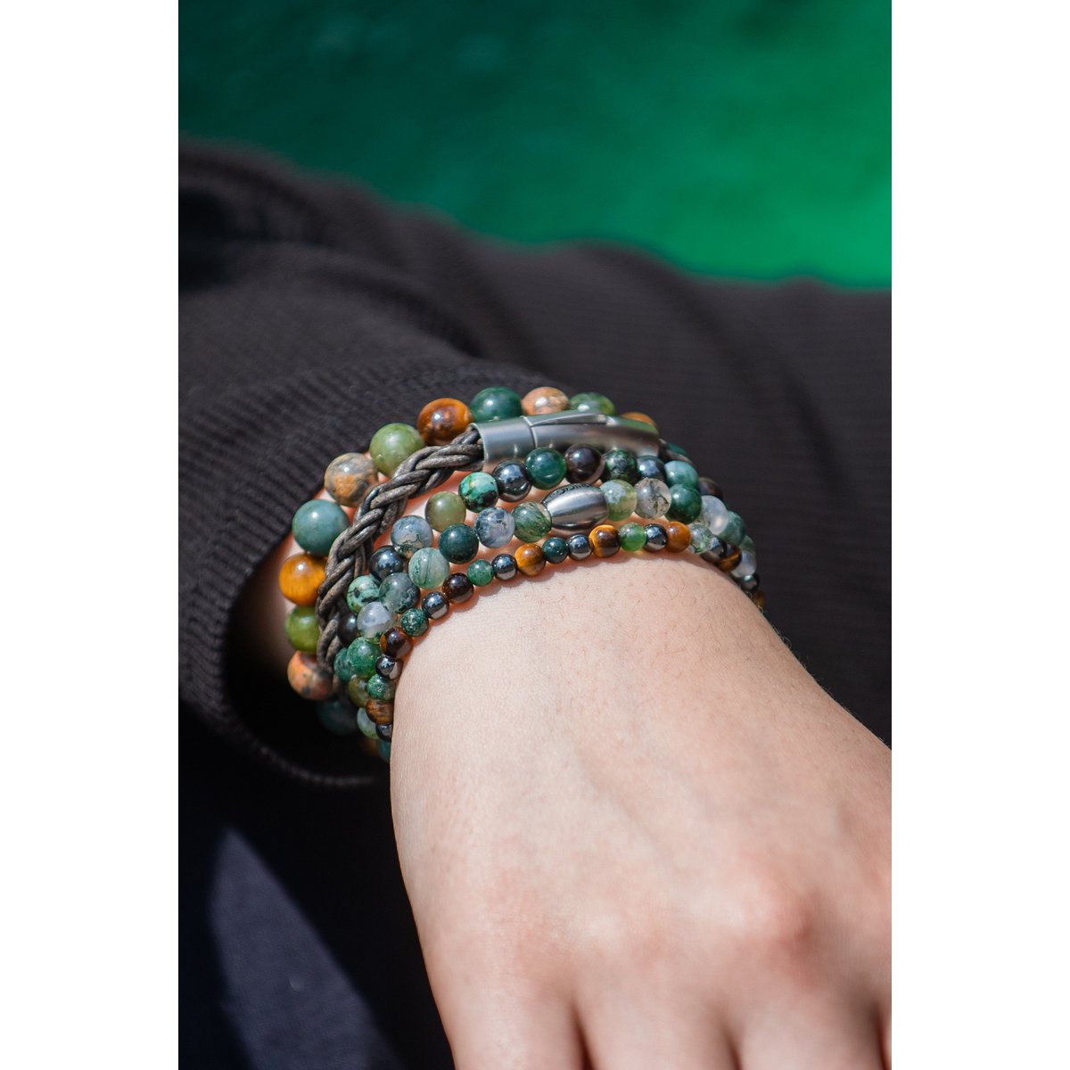 Enam moss agate