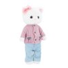 Soft toy, Lucky Kitty, Lucky Sophie: Knitted Cherries 38 cm