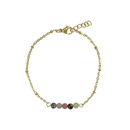 Armbånd Vandmelon Tourmaline - Guld
