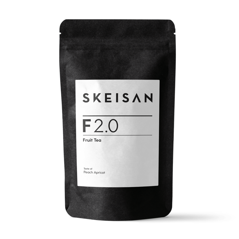F 2.0 Softpack: Flavored fruit tea blend with a peach-apricot flavor