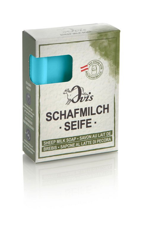 Ovis-Seife Eckig verp.TotesMeer Salz 8,5x6cm 100 g