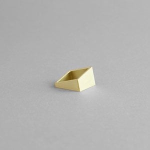 MESSING VIERKANTE RING