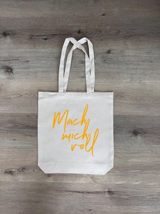 Baumwolltasche Mach mich voll