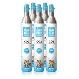 SodaBär© erstatning CO2 cylinder til SodaStream & Co. 425g (60 l)