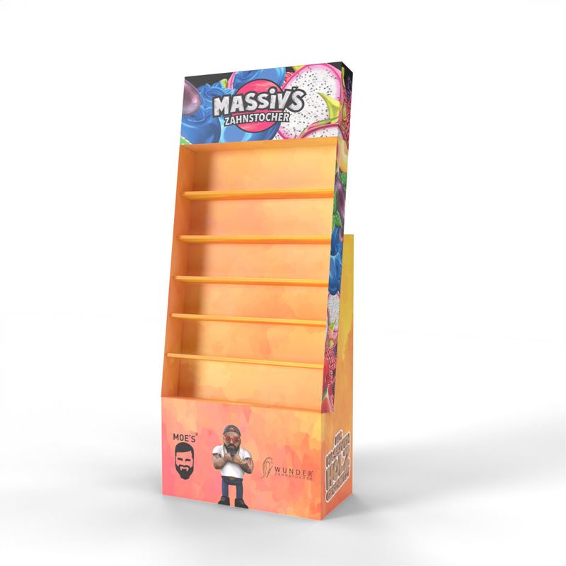 Massiv's Zahnstocher - Stand Up Display (300 Einheiten)