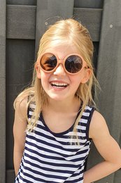 Children's sunglasses Lenny 7+ years - size L- Camel