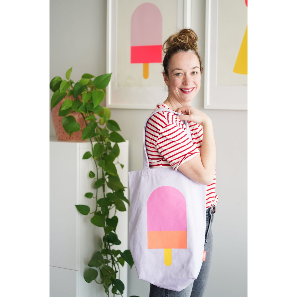 Tote Bag Lilac Joy