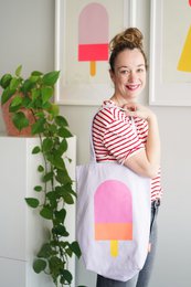 Tote Bag Lilac Joy