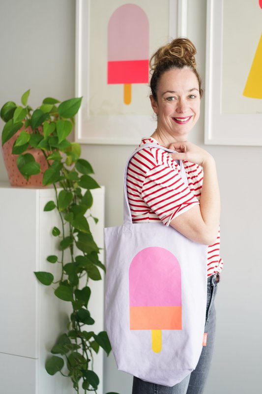 Tote Bag Lilac Joy