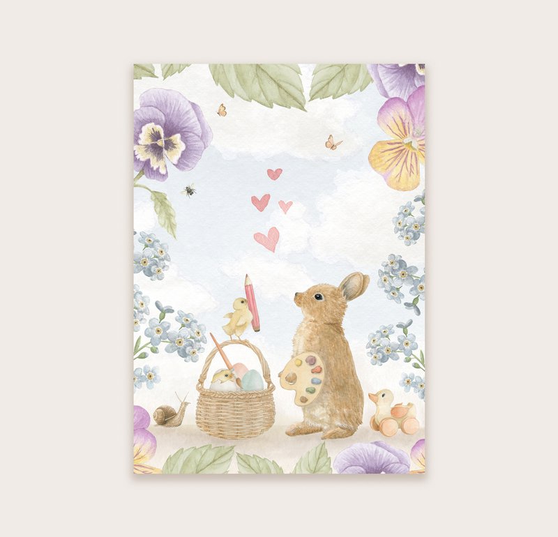 Postkarte „Schöner Frühling“
