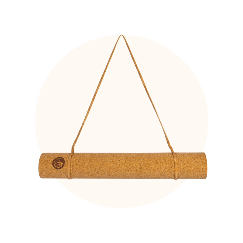Cork Yogamåtte Bærerem