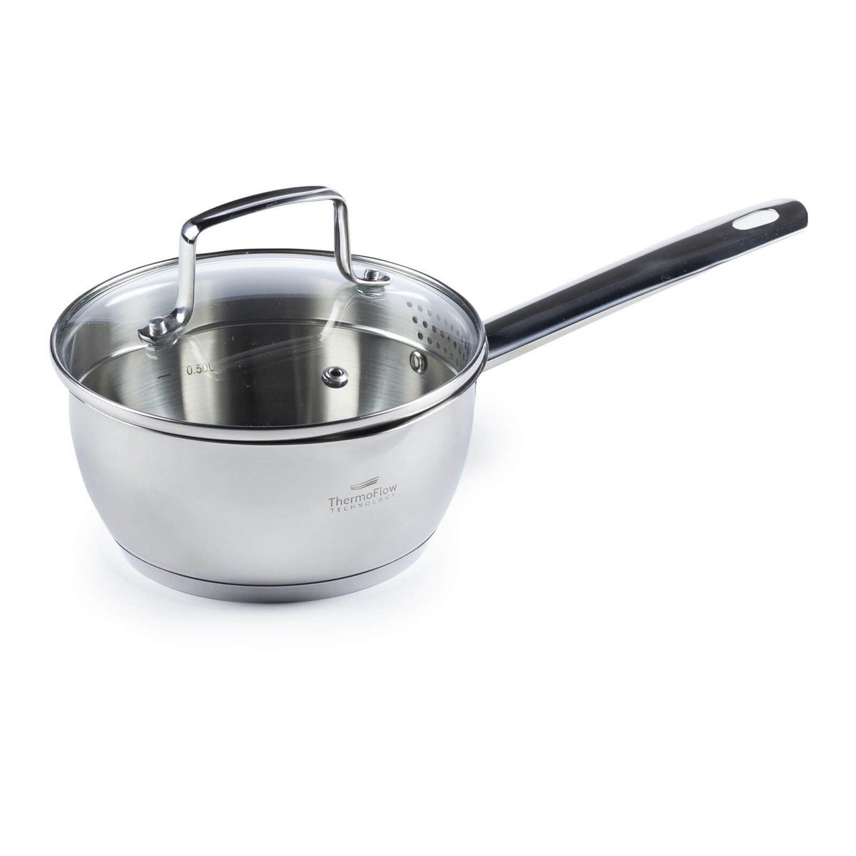 Pour & Cook Saucepan with glass lid - 16 cm